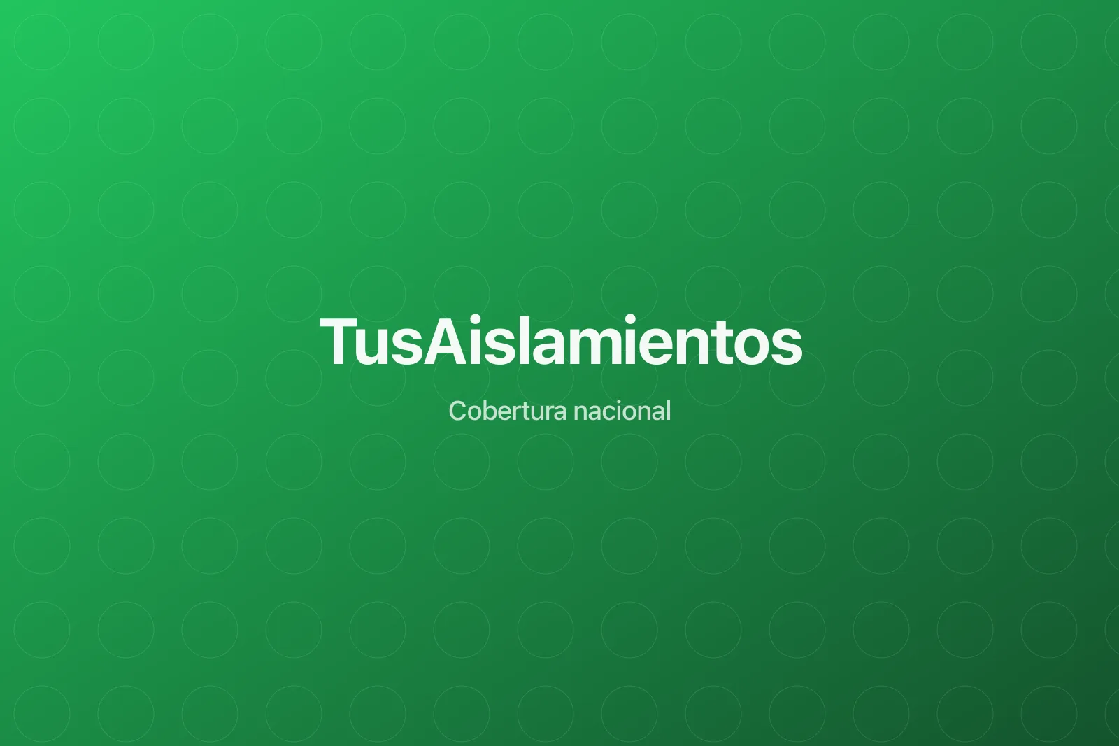 Tu Aislamiento